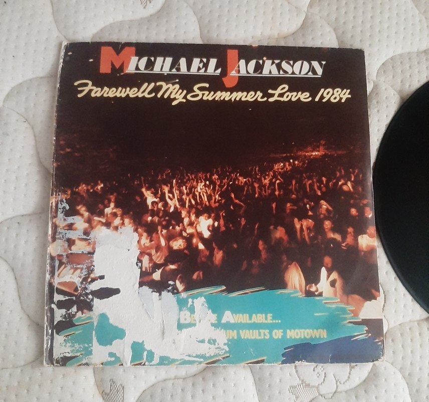 Michael Jackson Summer Love 1984 Plak - Görsel 3