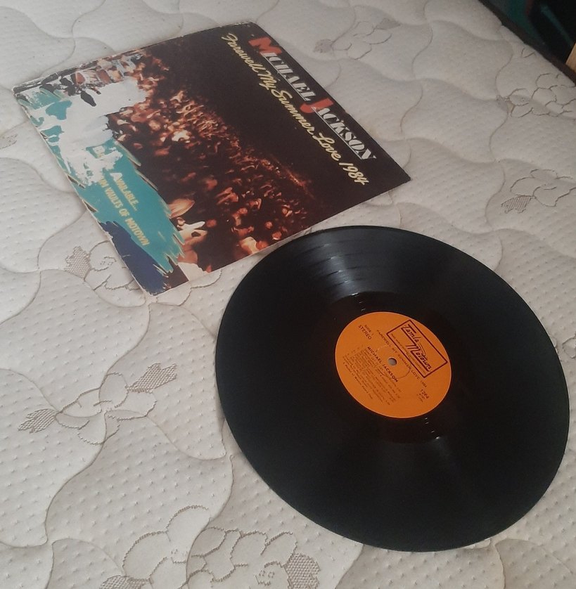 Michael Jackson Summer Love 1984 Plak - Görsel 2