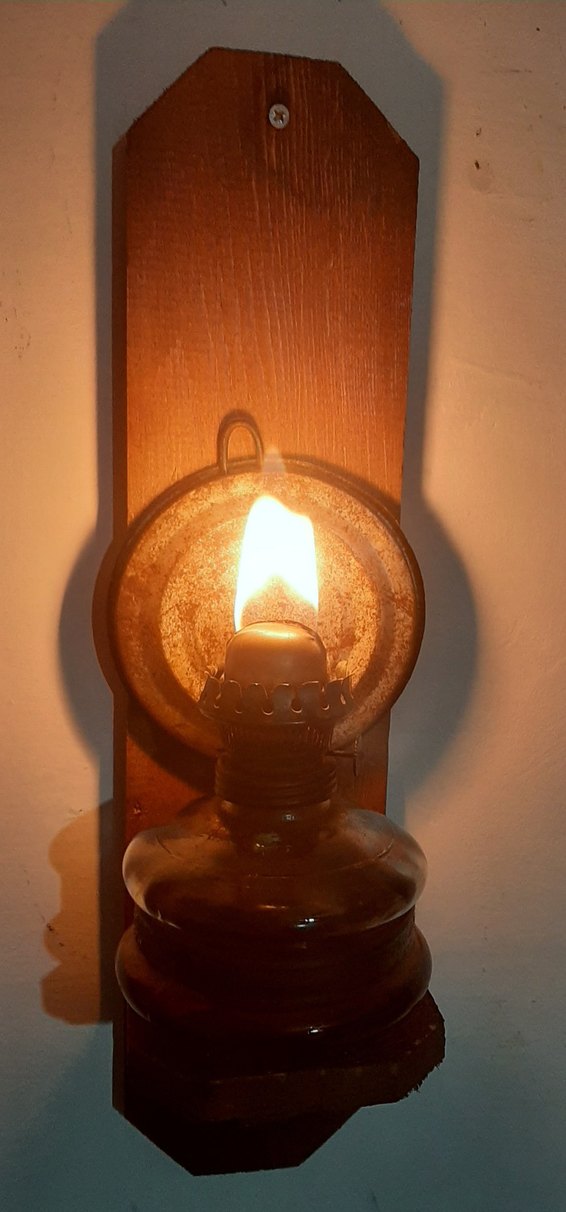 antika gaz lambası kavuklukla beraber - Görsel 3