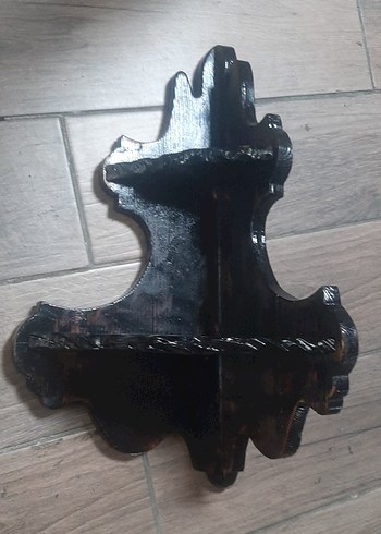 Köşe Duvar Rafı ve Dekoratif Figür - Görsel 5