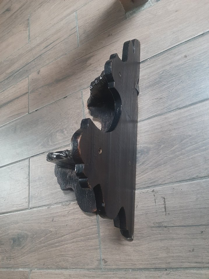 Köşe Duvar Rafı ve Dekoratif Figür - Görsel 4