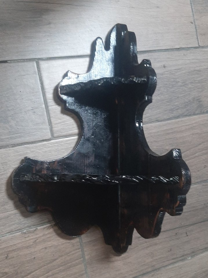 Köşe Duvar Rafı ve Dekoratif Figür - Görsel 5