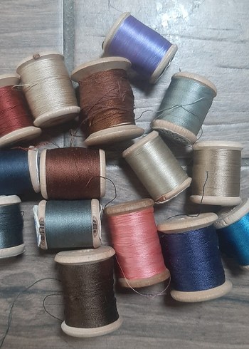 antika ahşap makaralar adet 50 tl - Görsel 3