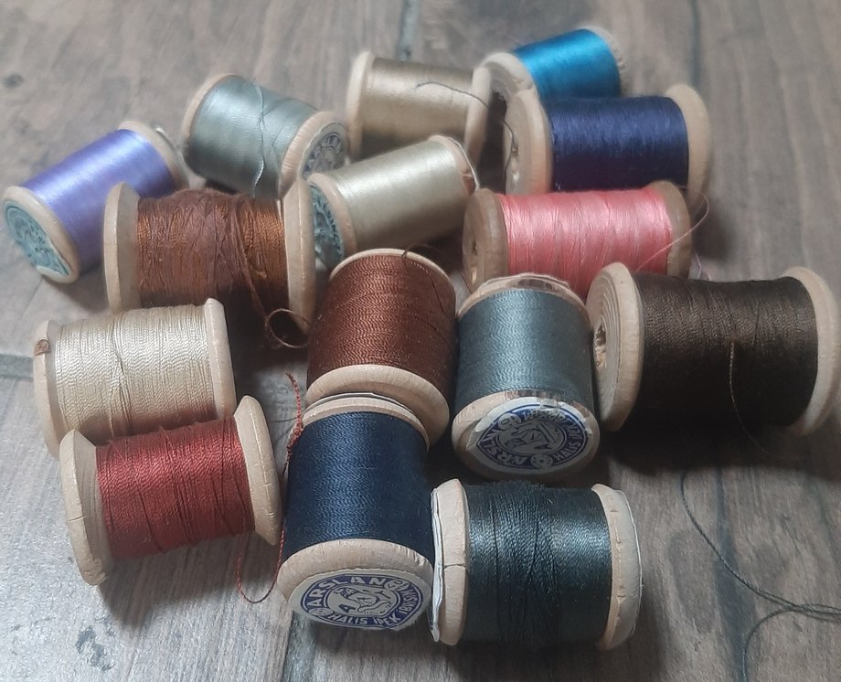 antika ahşap makaralar adet 50 tl - Görsel 2