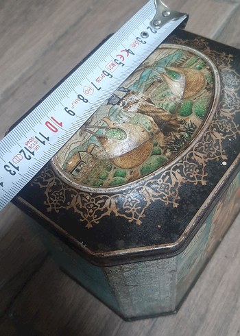 antika metal kutu - Görsel 6