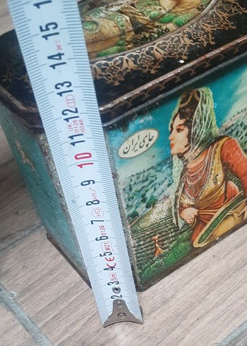 antika metal kutu - Görsel 5