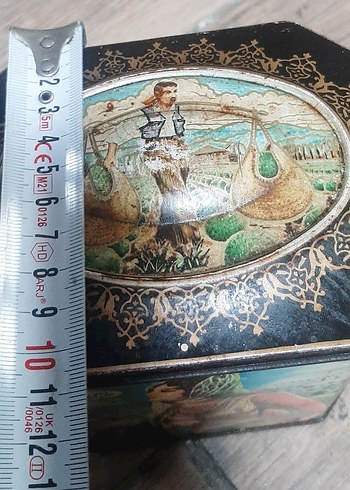 antika metal kutu - Görsel 7