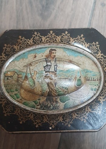 antika metal kutu - Görsel 3