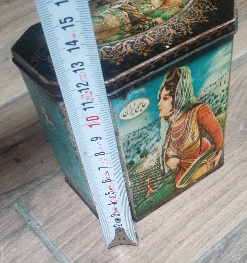 antika metal kutu - Görsel 5