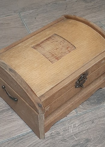 Ahşap Kutuda Bohem Dikiş İpleri - Görsel 4