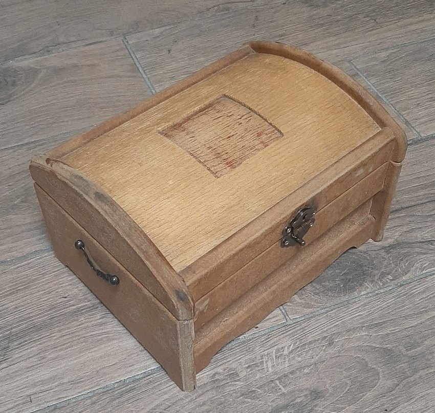 Ahşap Kutuda Bohem Dikiş İpleri - Görsel 4