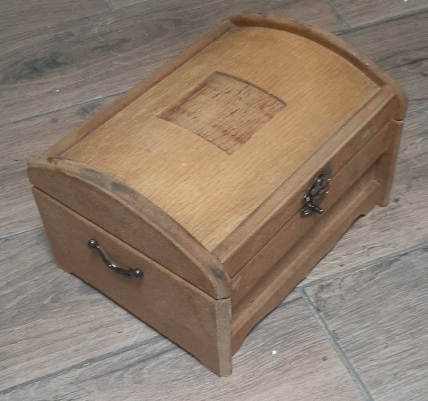 Ahşap Kutuda Bohem Dikiş İpleri - Görsel 2