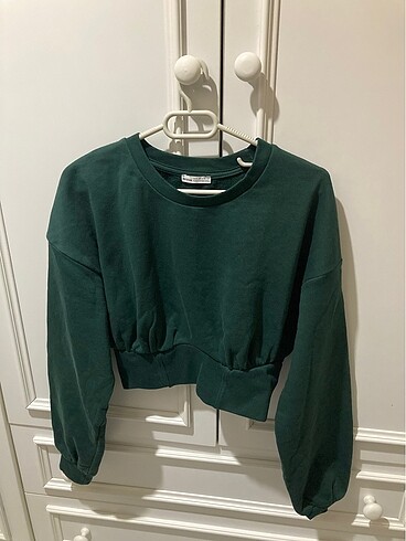 bershka korseli sweatshirt