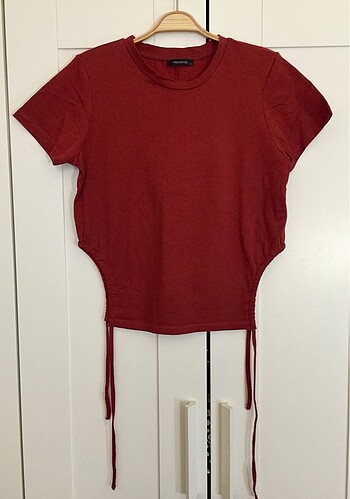l Beden kırmızı Renk Trendyol & Milla Basic T-Shirt