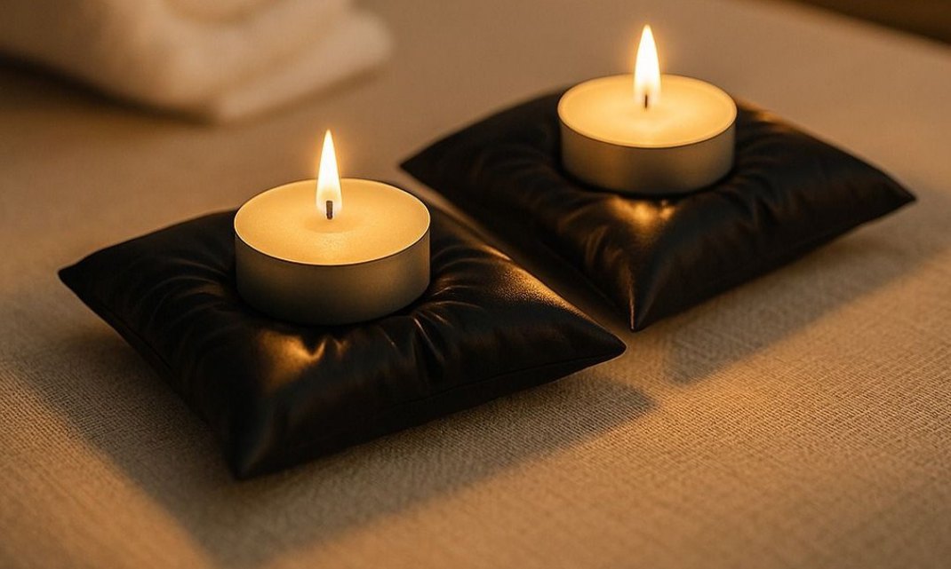 Yastık Tasarımlı Mumluk - Görsel 4