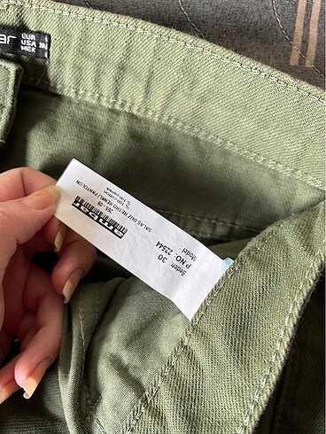 HAKİ KOT  PANTOLON - Görsel 3