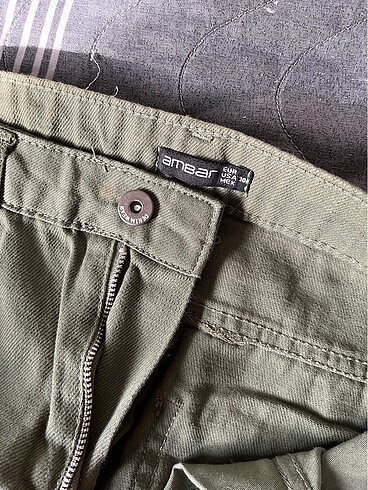 HAKİ KOT  PANTOLON - Görsel 4