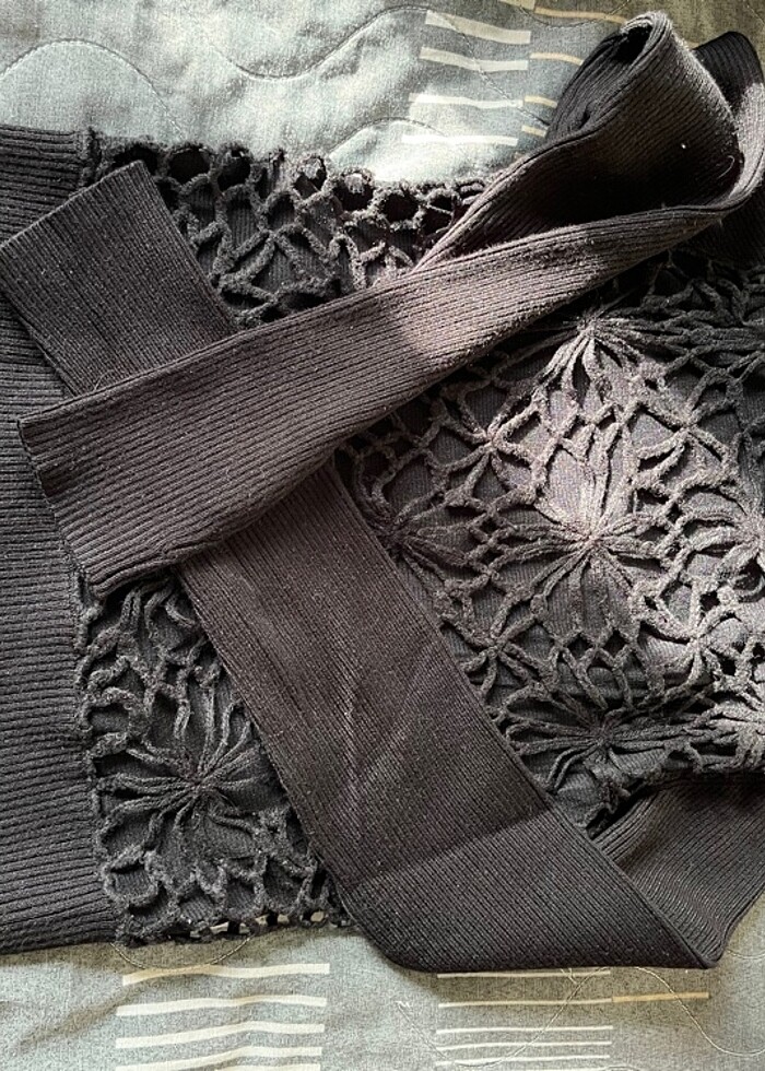 TRİKO DANTELLİ ÜST - Görsel 2