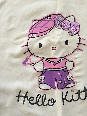 xs Beden Hello Kitty Gecelik Elbise
