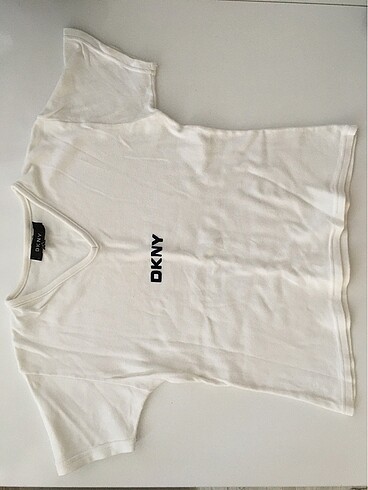 DKNY beyaz kısa kollu