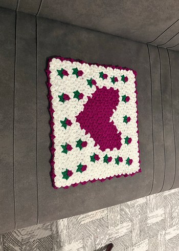 Renkli Örgü Banyo Süngeri - Görsel 9