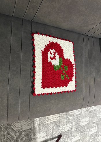 Renkli Örgü Banyo Süngeri - Görsel 11