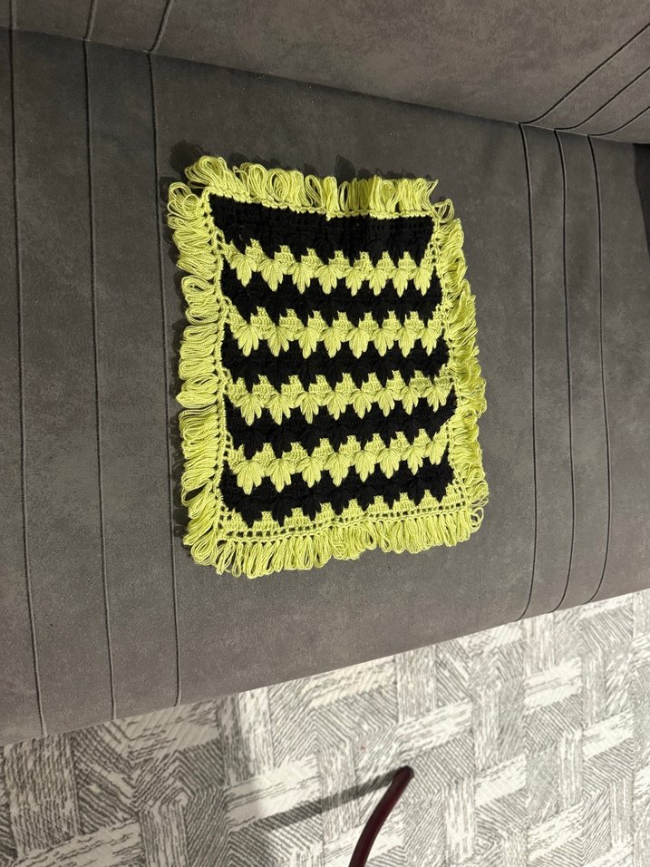 Renkli Örgü Banyo Süngeri - Görsel 2