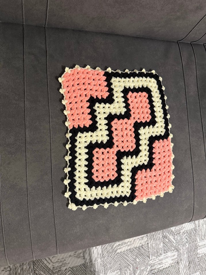 Renkli Örgü Banyo Süngeri - Görsel 5