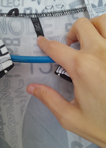 Gri Adidas Baskılı Fermuarlı Unisex Yağmurluk - Görsel 3