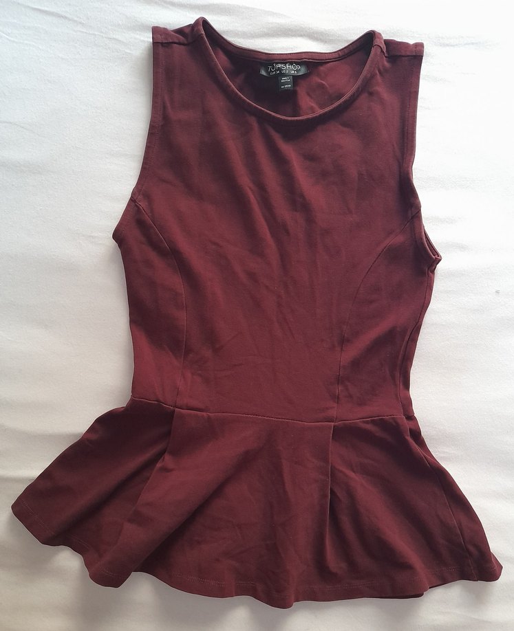 Topshop Bordo Body - Görsel 5