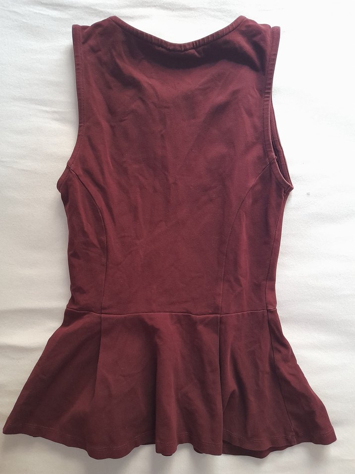 Topshop Bordo Body - Görsel 4