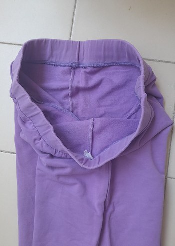 Kız Çocuk Mor Kapüşonlu Fermuarlı Yelek ve Alt - Görsel 6