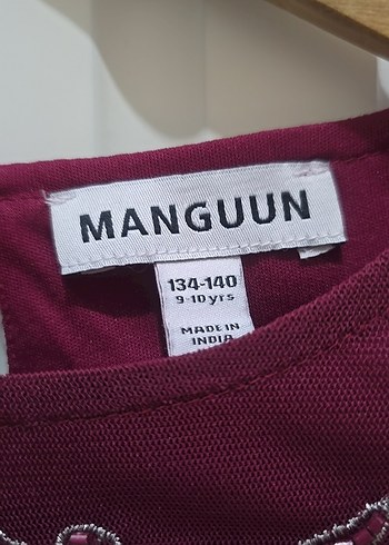 Bordo İşlemeli Boncuklu Uzun Kollu Bluz - Görsel 2