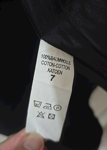 Düğmeli Siyah Midi Kız Çocuk Kaban - Görsel 9