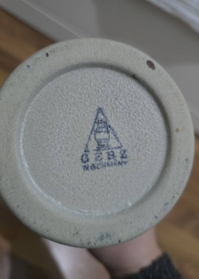 VINTAGE: Orjinal kapaklı alman bira bardağı  - Görsel 5