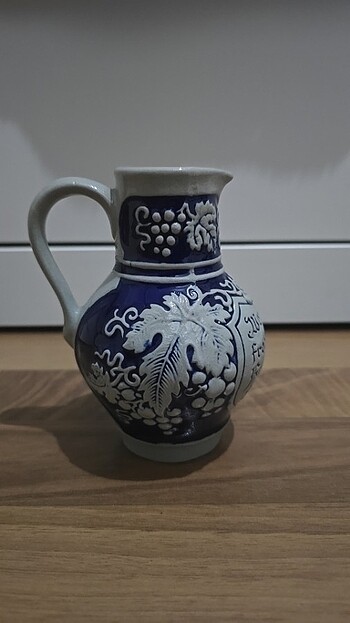 VINTAGE: Sürahi ve 4 ufak boy bardak - Görsel 5