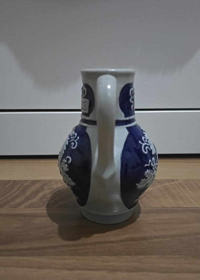 VINTAGE: Sürahi ve 4 ufak boy bardak - Görsel 4