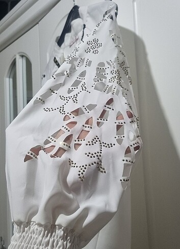 44 Beden beyaz Renk Yeni Bluz/tunik