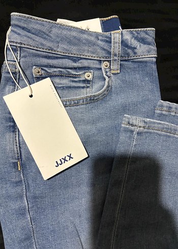 Kadın Mavi Denim Kot Pantolon - Görsel 3