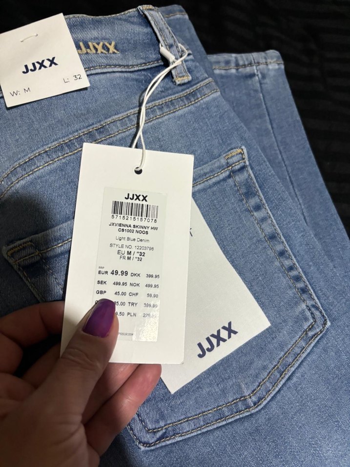 Kadın Mavi Denim Kot Pantolon - Görsel 4