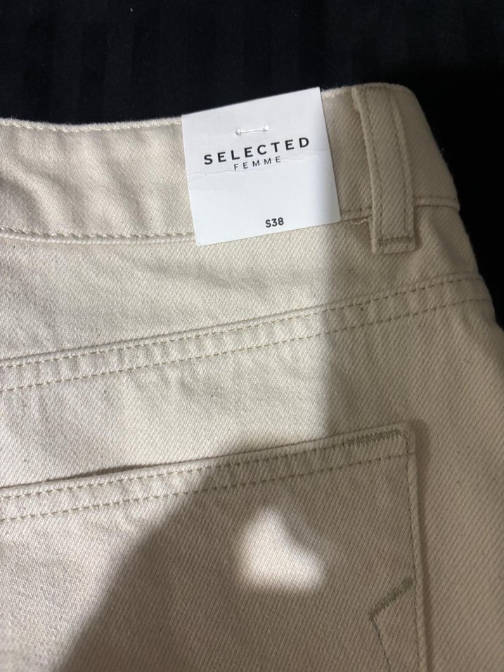 Krem Mini Etek - Görsel 3