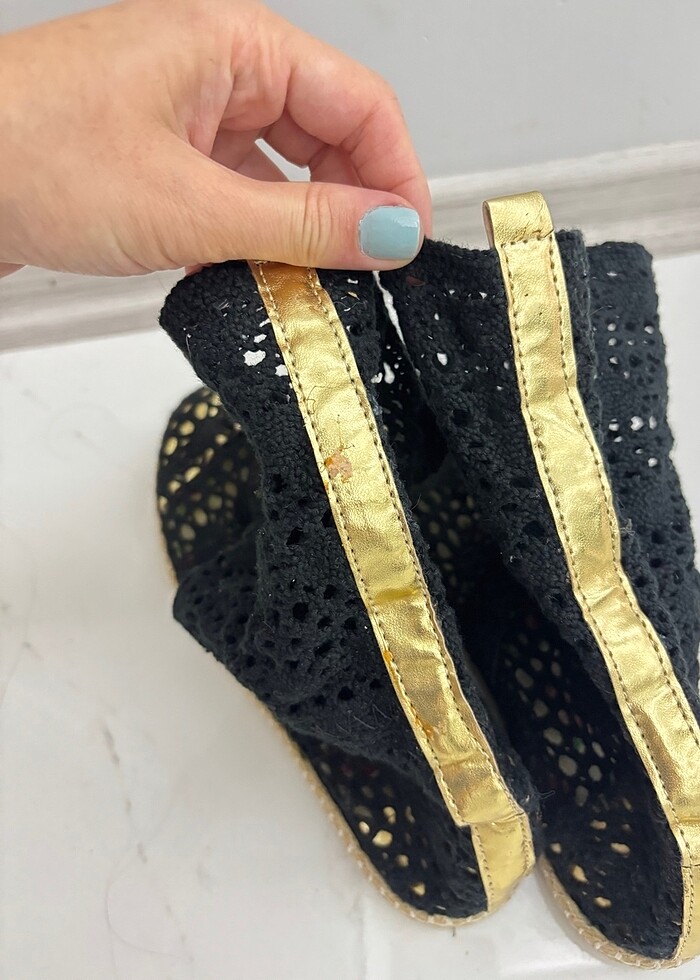 Yazlık örgü ayakkabı - Görsel 4