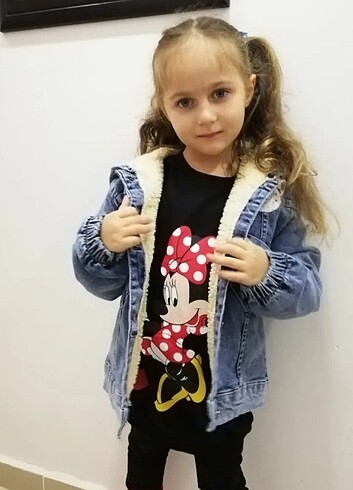Zara Unisex çocuk kot mont