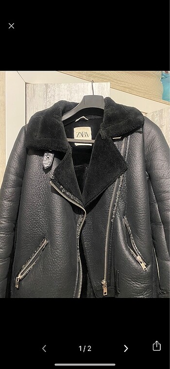 zara kürklü mont