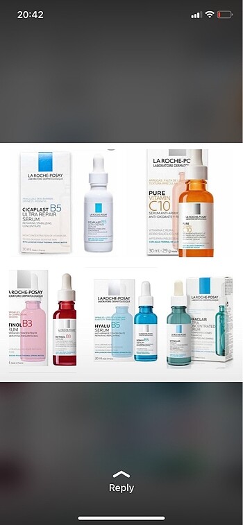La roche serum