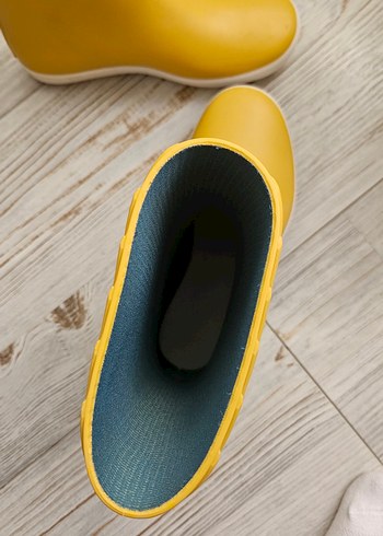 Sarı Minimalist çocuk Yağmur Çizmesi 36 numara - Görsel 2