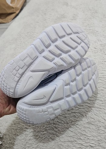 mavi Beyaz unisex Çocuk Spor Ayakkabı Velcro - Görsel 3