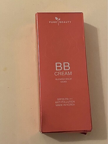 pure beauty bb cream ivory