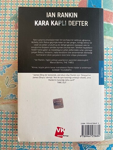  Ian rankin kara kaplı defter