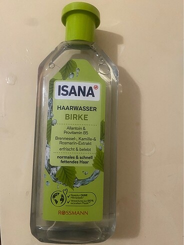 Isana Saç Toniği Canlandırıcı Kayın Ağacı 500 ml